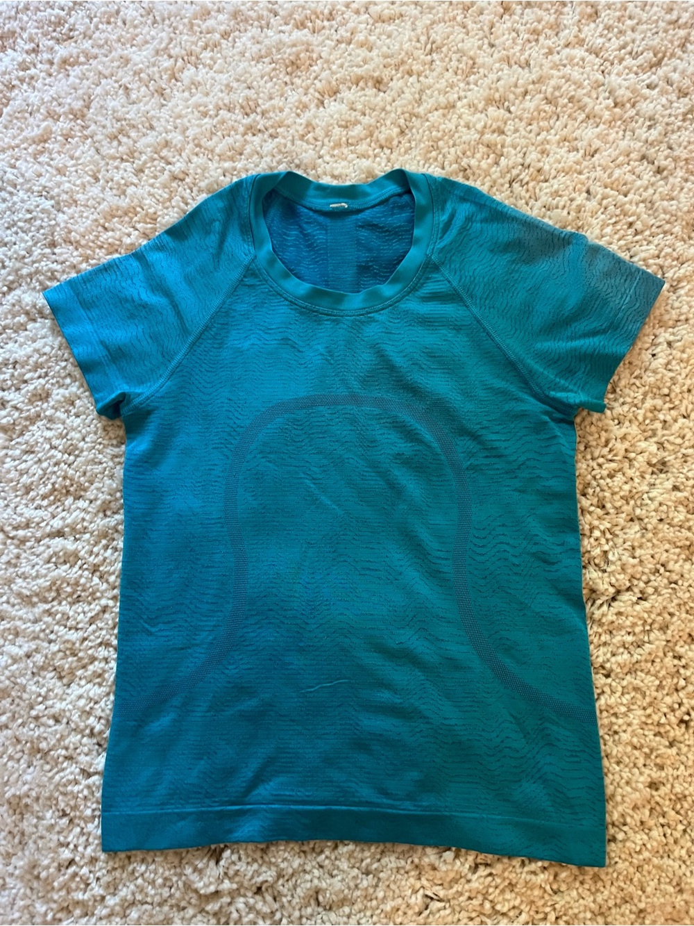 LULULEMON Blue/Teal Swiftly Tech Short Sleeve